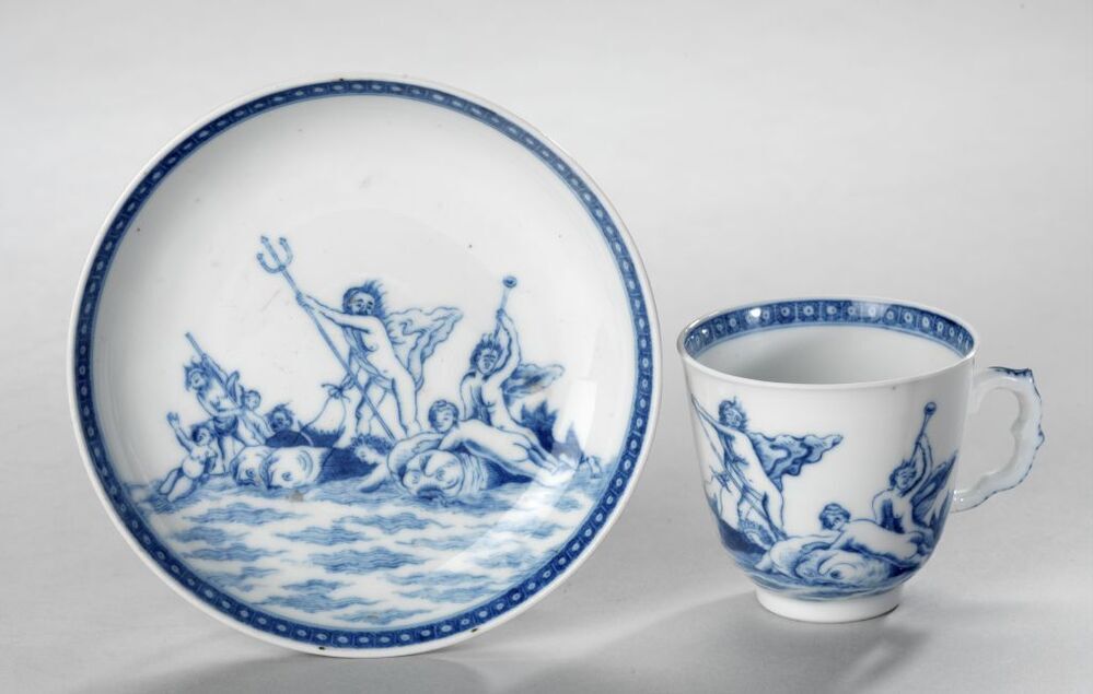 Chocoladekop en schotel